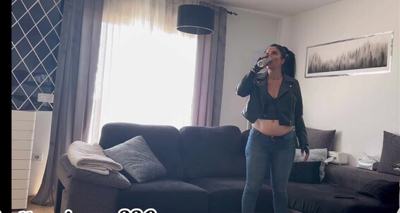 20 2024 Belly Farts Leather Prettyprincess220 My Onlyfans And 06 Huge Jacketand Burps With On Sexy Play Jeans Video