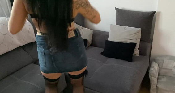 A Sexy Lingerie Wearing 07 Sbyz And Am I Jeans Black Skirt Onlyfans 11 2022 Video Prettyprincess220