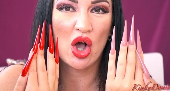 For Long Page My Onlyfans Day Are Clip New Free Nails Stiletto Extra Red A Every Stroke Vip Kinkydomina On