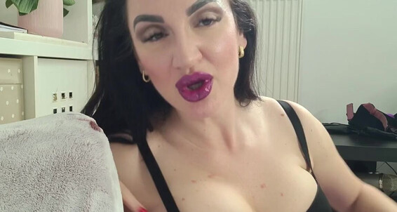 Kinkydomina, Video: Femdompov Purple Onlyfans When Humiliation You Look My Lips At How Luscious Do Imagine Lipstickfetish