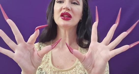 Kinkydomina - A Nailbytes My Fingernails Color Drone Mesmerize Red Are Mindfuck Onlyfans Currently Wine Sparkly Hello