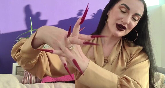 Kinkydomina - Femdom Your Made Clip Trigger Specially My Nailsfetish Asmr Onlyfans Rings A I Addict Nails That Will For