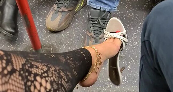 Feetbysherri - On Underground Teasing And Dangling London Onlyfans The