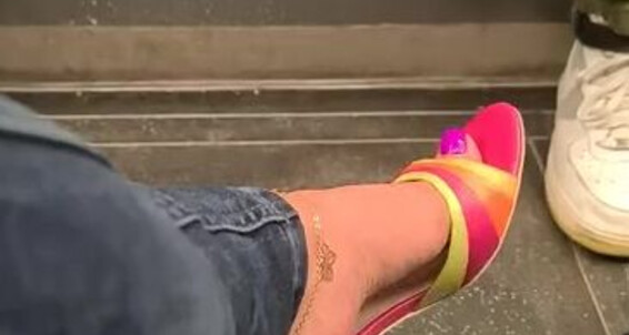 Rainbow And Shoes Feetbysherri Onlyfans Beautiful Toes