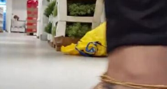 Guess My Shopping Feetbysherri Onlyfans In Ikea Mules