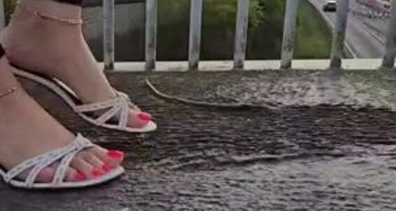 On A Day Feetbysherri Onlyfans Walking Sunny
