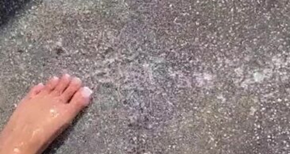 Clean Wet Watch There And My Me Dripping Soles Onlyfans Sandy Honeydewbby Till Rinse