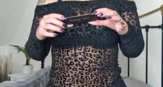 Lady Onyx, Video: Lady Dresses Onlyfans Me Try New Onyx My Helping On For Thanks