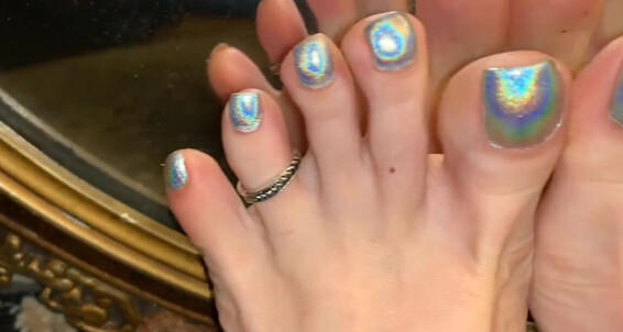 Vixen Arches - Polish Love And My This I M Holo So With Onlyfans In Vixenarches Toes