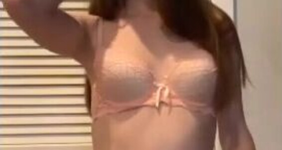 Lingerie Meganmarxxx Tease Pink In Strip Smoking