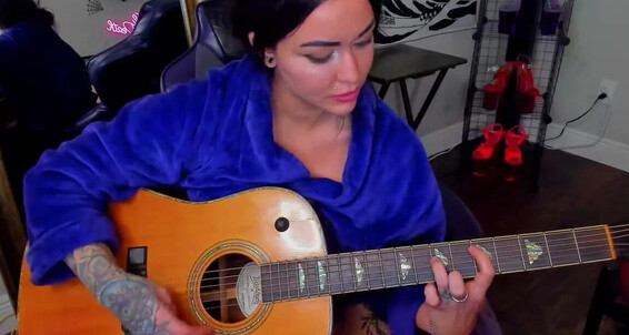 Charlette Webb, Video: Fu 2 Improv Kung Acousticguitar Guitar Musician Take Music Pussy Singing Charlette Webb Manyvids