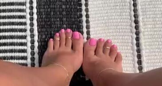 Miliani, Video: Pretty Onlyfans Toes Nicknamed Pink