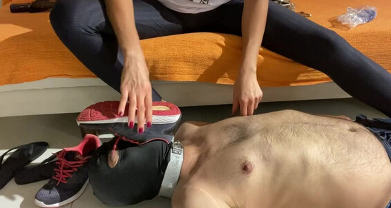 Mistressvblack, Video: Smell Voc My Pesado Mistress Depois Meus You Um Cheirar De Will Vai Black Tnis Sneakers Os Nicknamed Hard Treino After Onlyfans V A