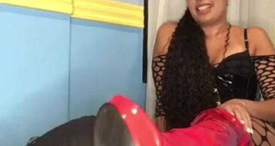 Mistressvblack, Video: Begins Boots Black Onlyfans Botas V Worship With Nicknamed A Adorao Comea Pelas Mistress