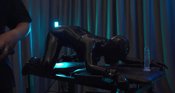 Studio Bling, Video: Bj Masturbation 15 Hood Gasmask Bling Delivery Chair Studio Cup Confinement
