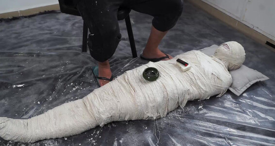Studio Bling - Hard Cage Gupse Built Fully 5 Vibration Studio Bling Toy Mummification In