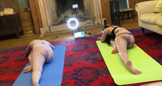 Mlslavepuppet - It This Bella To Doing Yoga Share D And I Always Is With Me You Lost Thought Meant Video