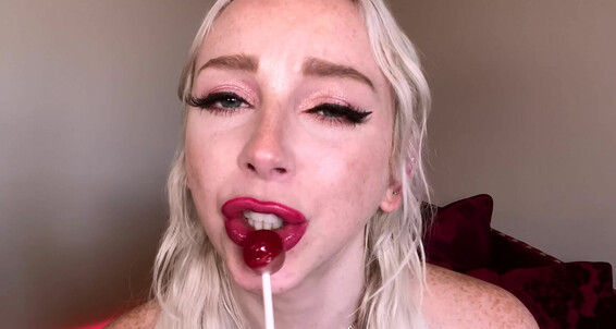 On Student Seduces Joi Fetish Lollipop And Professor With Red Face Facetime Lipstick Remireagan