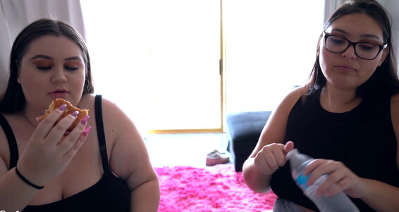 Jordanlove Full I S Bbw Invited M With Breakfast Mukbang Bellies Fitsid Eat Big Video