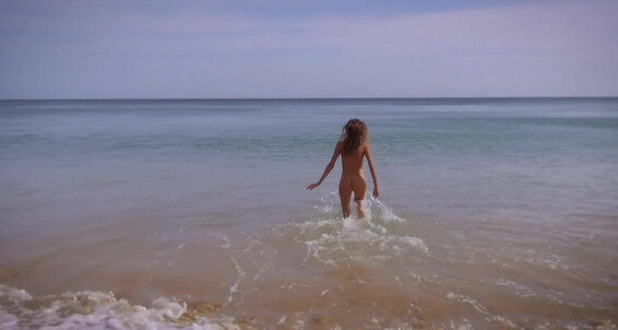 Katyaclover - On A Day Beach Life Hippie Sunny Enjoy Nudist Portugal Of