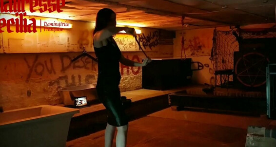 Amateur, Video: Ballbusting Giant Chapter In Snake Satanic Hd Maitressececilia 1 And Whipping Manyvids Dungeon 720