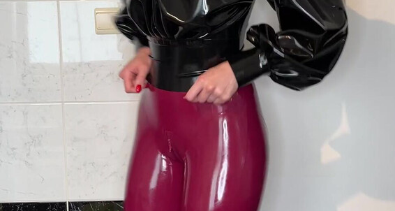 Plum A Catsuit From Blouse Mfetilicious And My Couch Up Dressing Full New Black Sebastian With In Latex