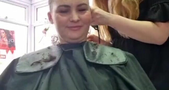 Miss_Victoria_Myers - Myers My Recording Of Me Head Victoria Baldy Getting Shaved Miss Live