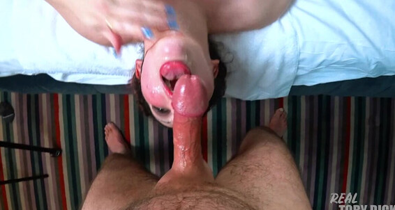 Upside Down Deepthroat Facefucking Aloraluxmodel Realtobydick For