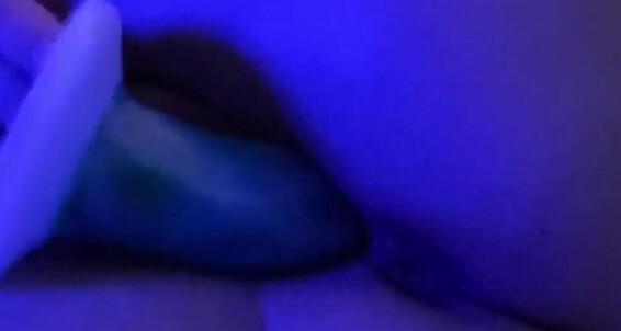 Bigtittygothegg - A Neon Play While My I With Bit Pussy Lighting Of
