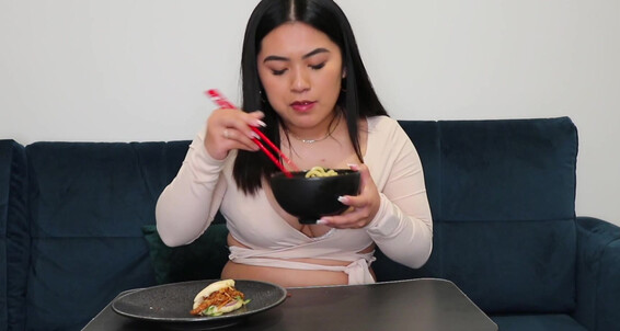 Blasianflexnina - A V New First Mukbang Episode Brand The Of