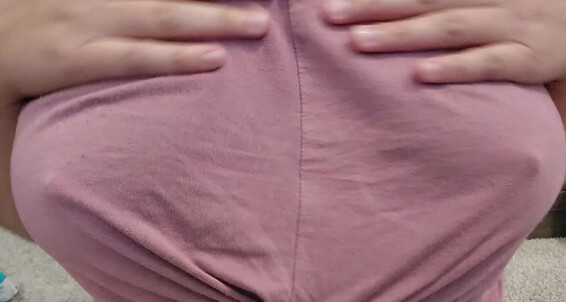 Tapping Lisaasmr Braless Asmr Scratching Shirt Belly