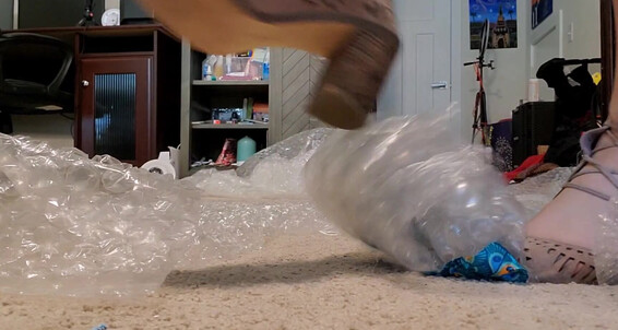 Lisaasmr Asmr Heels Popping Bubblewrap