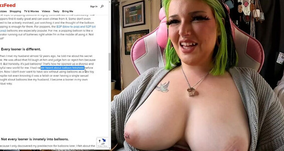 Fetish Out Tits Tofux Balloon Education Episode Looners