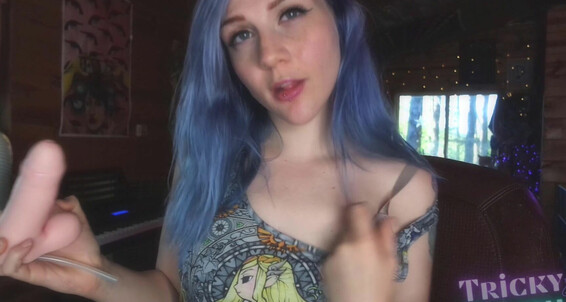 Last Sucking Here My Ch Year Showing Cute Of A From Freckles Tricky Nymph With On Dildo Me S Video