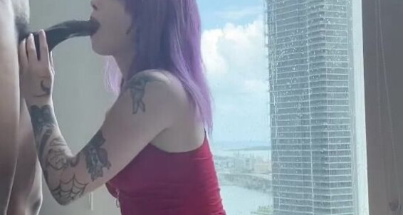 Against Downtown Fucking All Miami Window Up Full Front Scene Valsteele In The Of