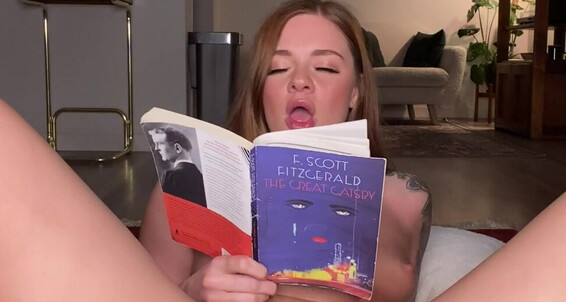 Xjadesolo - Reading Wow Until Cum Out This Full Length I Edition Was So Loud Gatsby Great Video