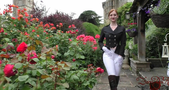 Gloves A From Jodhpurs Ago Zaradurose Dressing Film Into Few Tight Walking Years Min Around