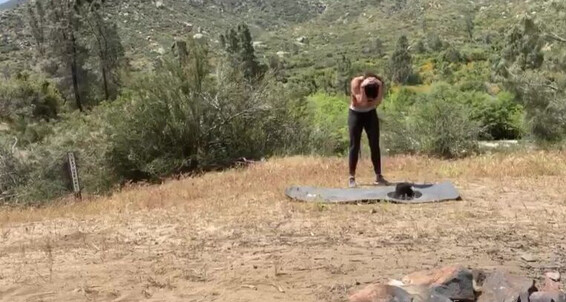 Cutelunastar - Get Outside Fit Love Nature Cum I Me With Doing In Yoga