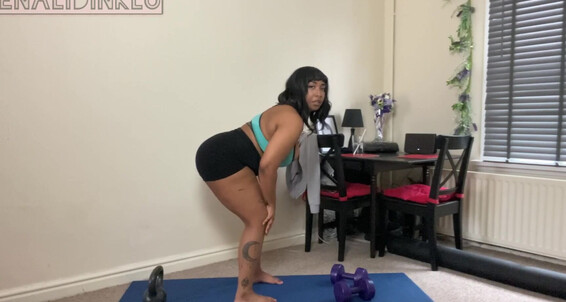 Denaliplays - More Clothes Re My This Me See With Workout Training Booty In Off We Video Of