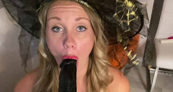 Witch Halloween Sexy Bbc Licking Cum And Lots Sucking Iviroses With Big Bj Topless The Vid Of