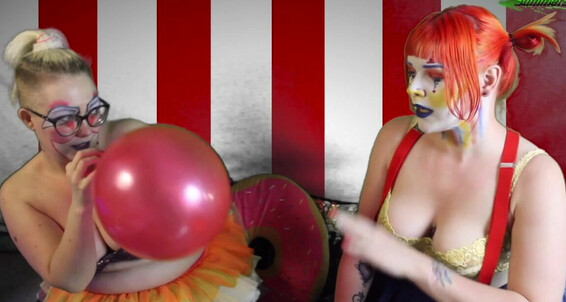 P Summers Clowns Balloon B Two Emma