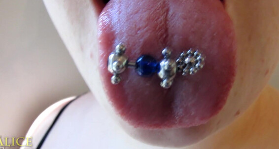 Jewelry My Aliceskary Tongue Playing With