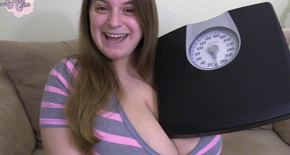 Weighing Boobs My Huge Rae Sarah