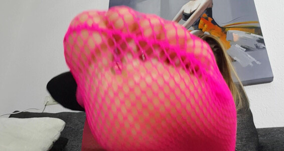  Fetish Play Veronagymnast Fishnets Foot Showing Sucking My Fisnet Manyvids Toe Feet