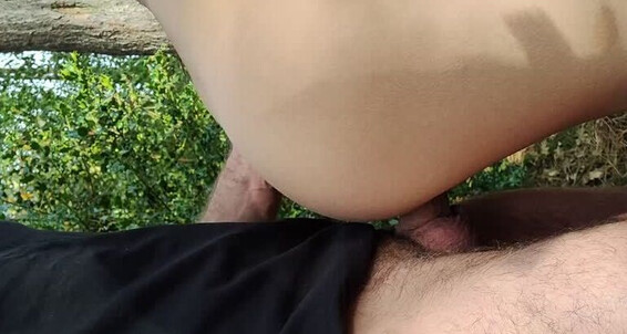 Sexyscarlett95 - Outdoor The Pussy Dick Stretching In Public Forest Big