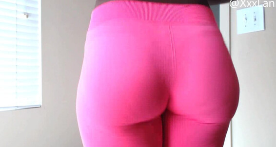 Love Pants Tease Pink Lanie Yoga