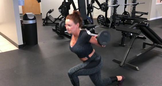 Janetmasonxxx - From Highlight Gratuitous Weight Lots S Cleavage With Today Training Workout Sho Video Of