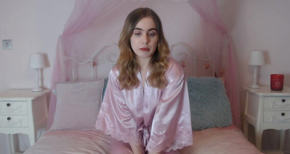 Chastity Satin Fetish And Denial Tease Pink Lolaraexxx