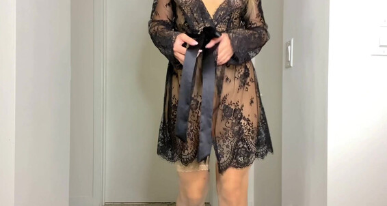 Sheer Slutty Robes You Victoria Happy Today Saturday Valentina Enjoy For