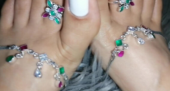 Sandysmallfeet - Jewelry Requires Luxurious Feet